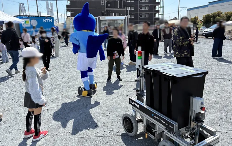 BLUE STATION MIKURIYA 2026 SUPPOT展示の様子01