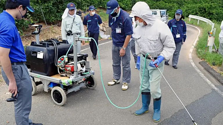 【共同研究】悪路・傾斜地が多い農業現場の作業自動化を促進（静岡県農林技術研究所様）